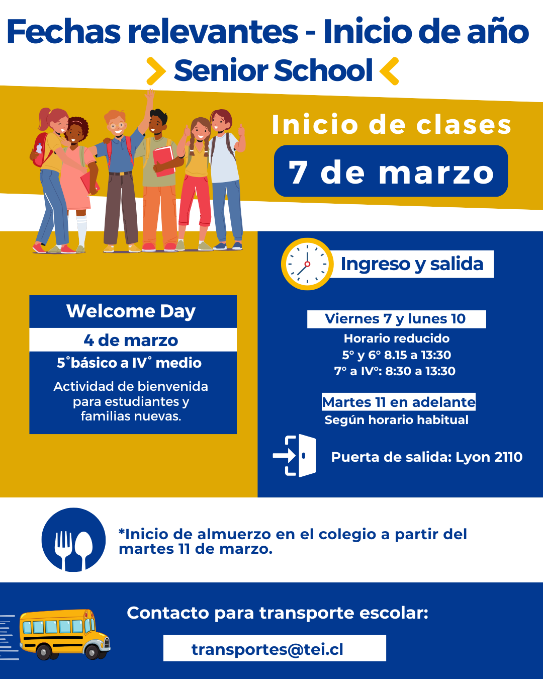 Las fechas de inicio de año senrip v2