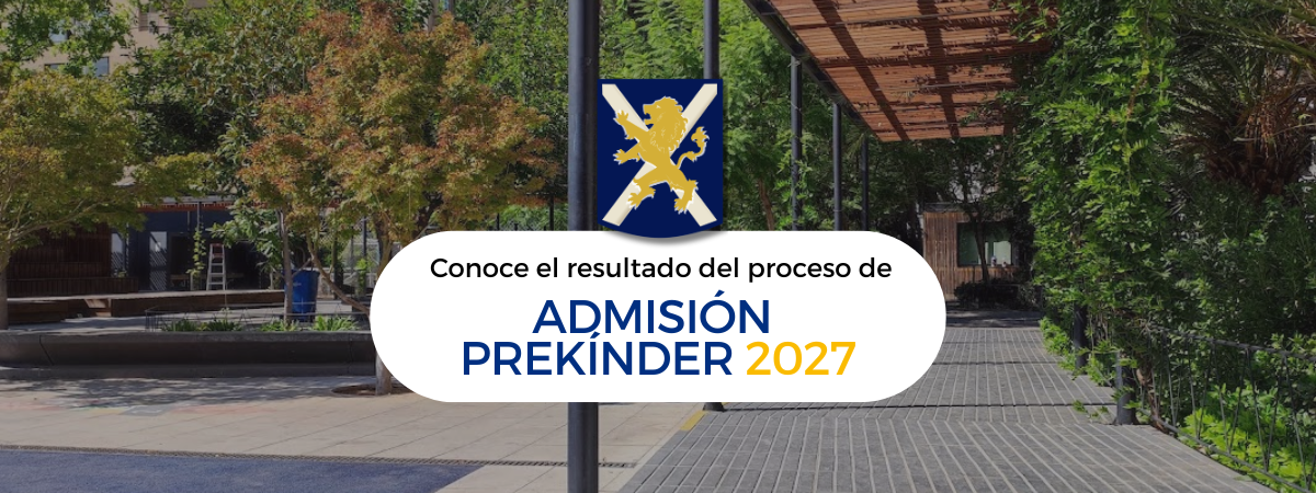 Conoce el resultado del proceso de admisión a Prekinder 2027