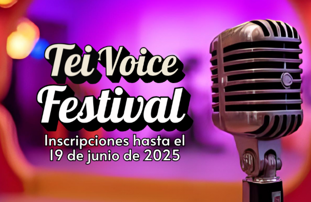 ¡Postula al TEI Voice Festival 2025!